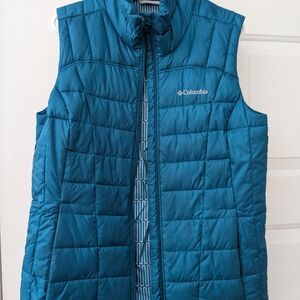 Columbia Teal Puffer Vest